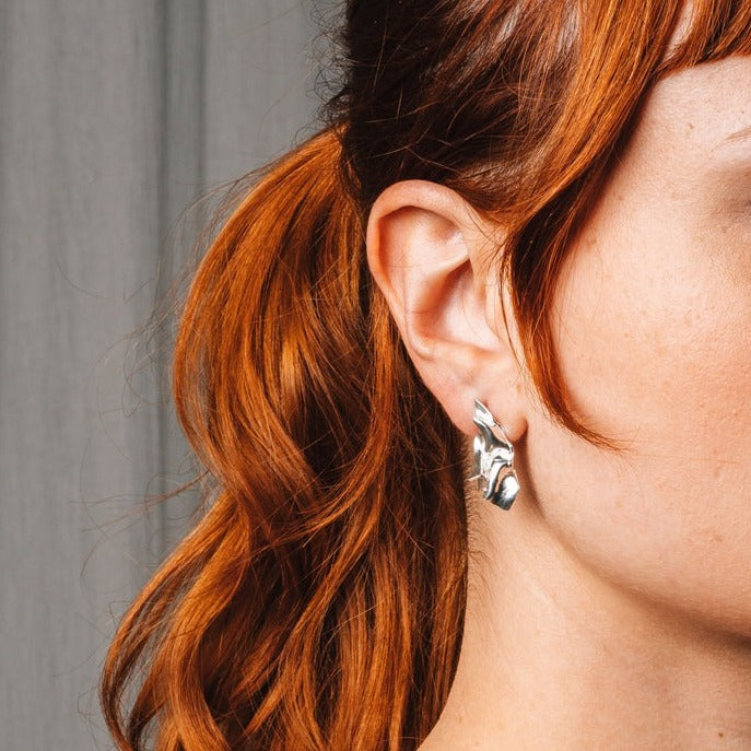 Petite boucles d'oreilles Drapé - Boutique Articho