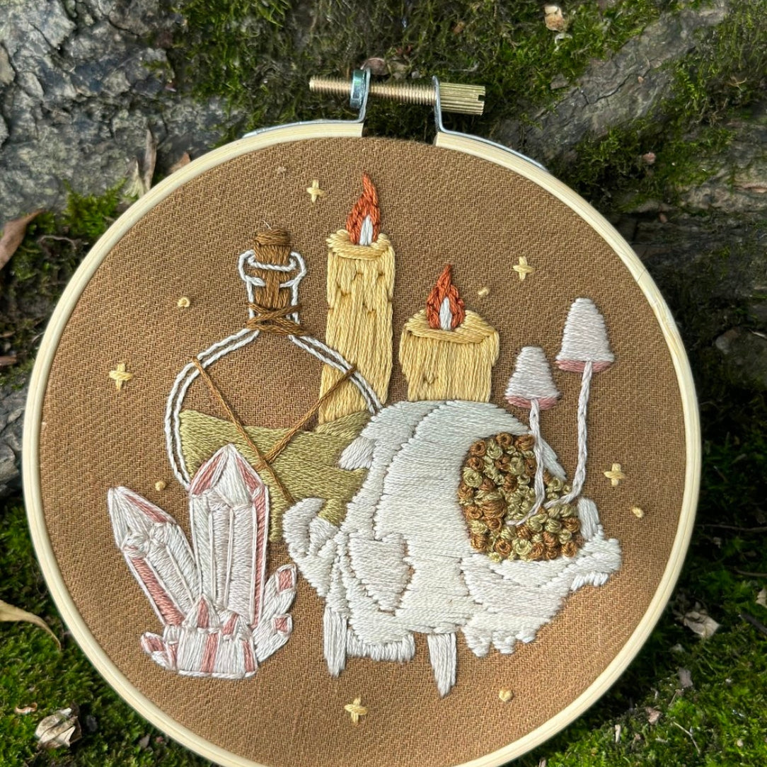 Kit de broderie DIY - Sorcellerie - Boutique Articho