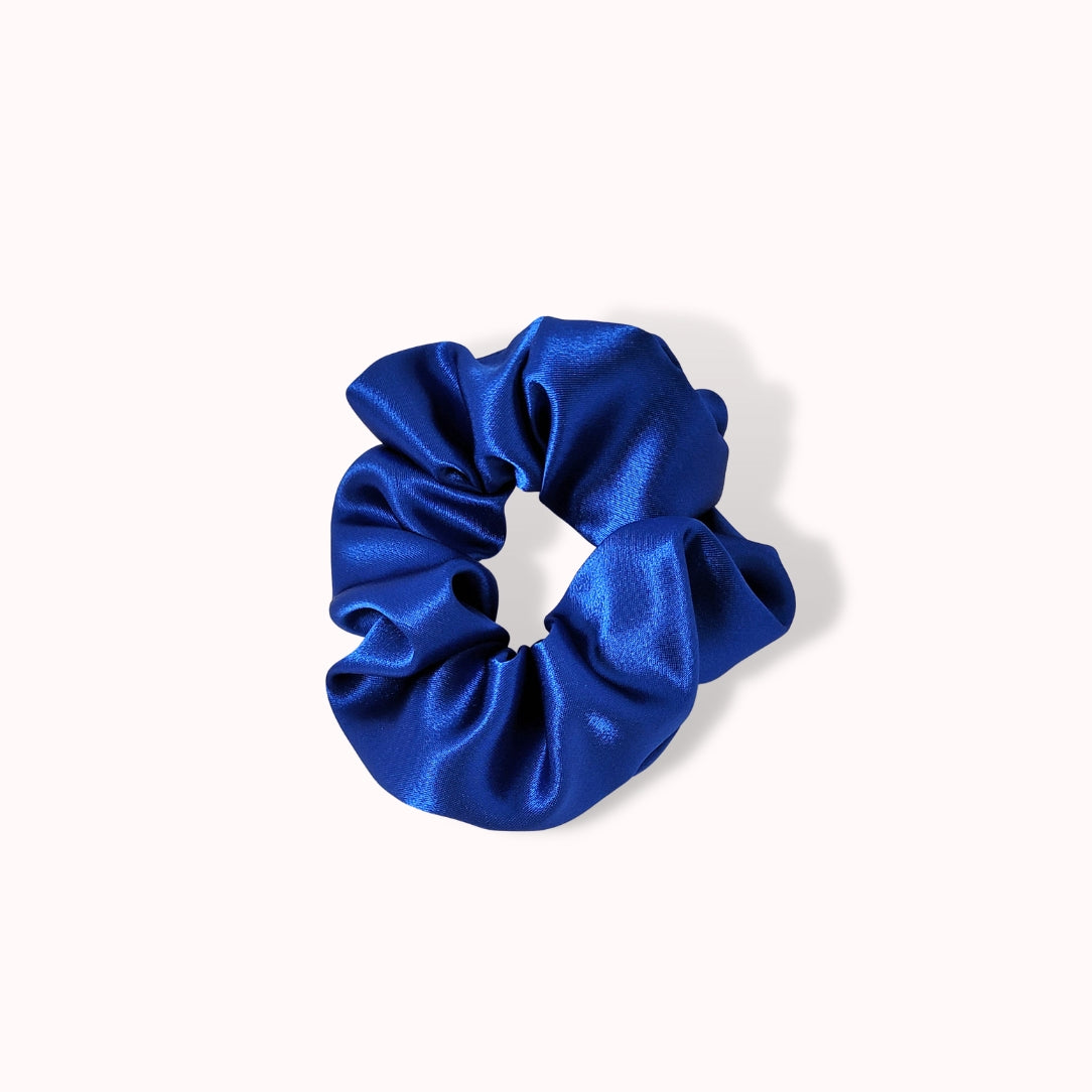 Chouchou satin - bleu royal - Boutique Articho