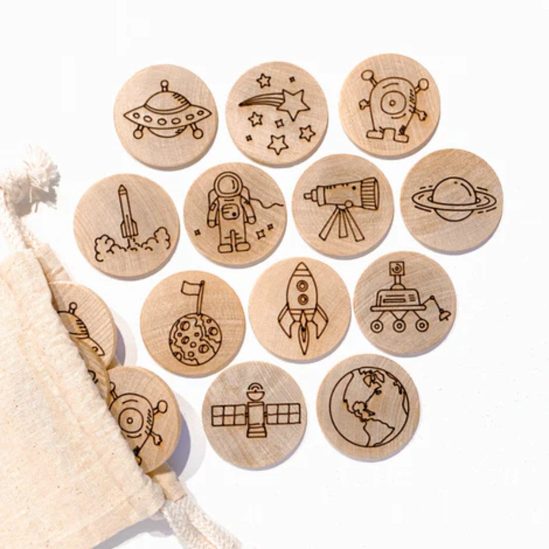 Espace - jeu de mémoire - Boutique Articho