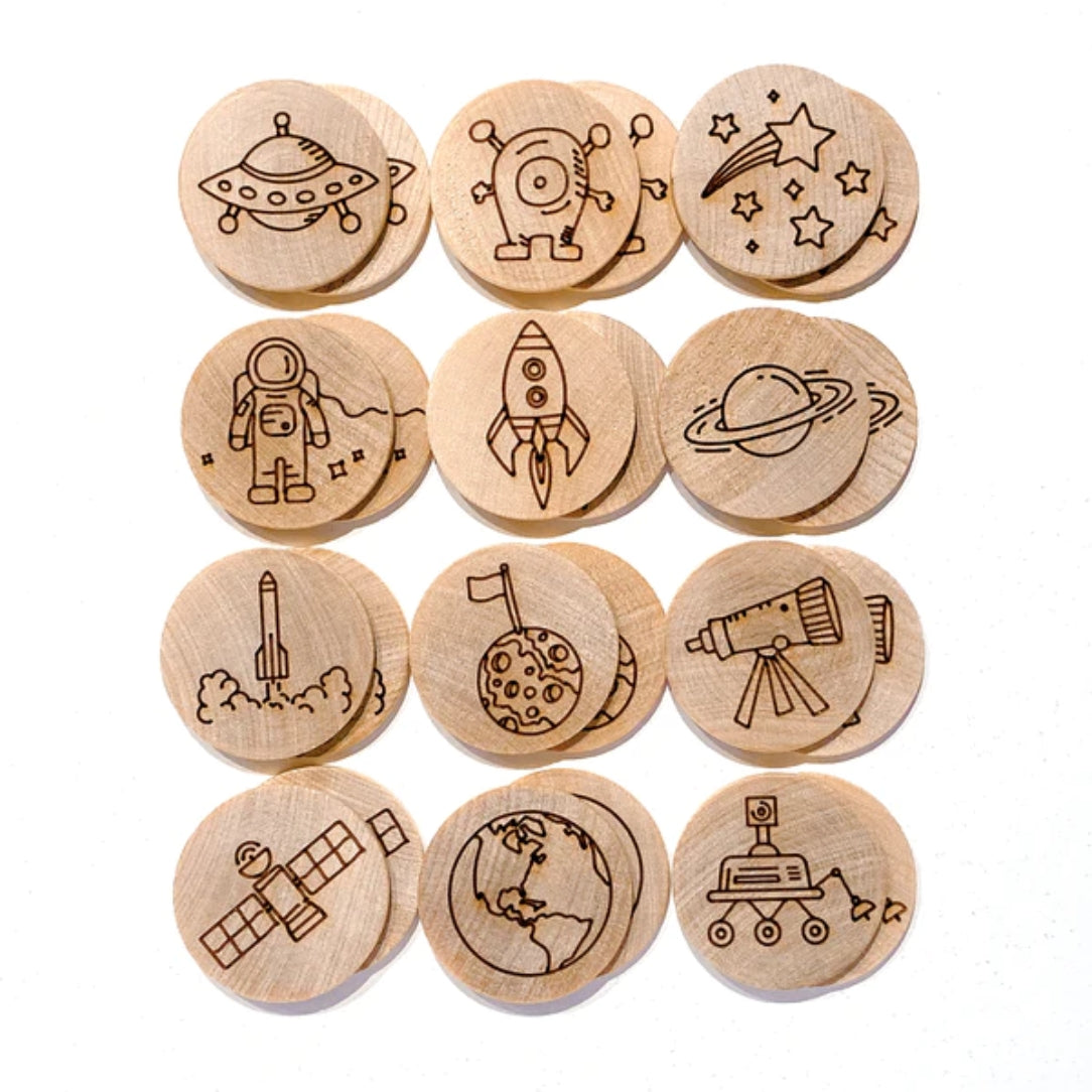 Espace - jeu de mémoire - Boutique Articho