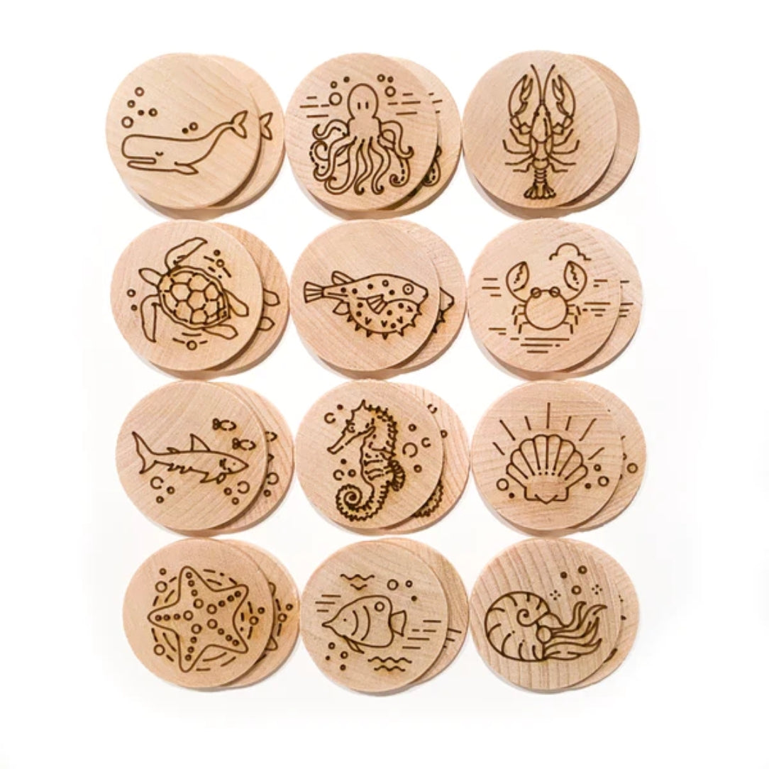 Océan - jeu de mémoire - Boutique Articho