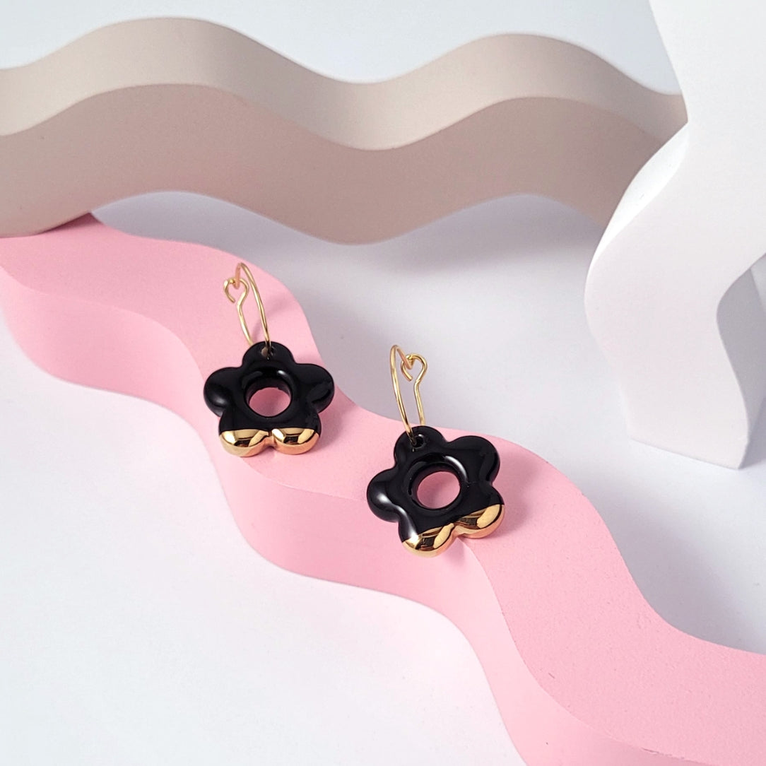 BO fleur sur anneau doré - Boutique Articho