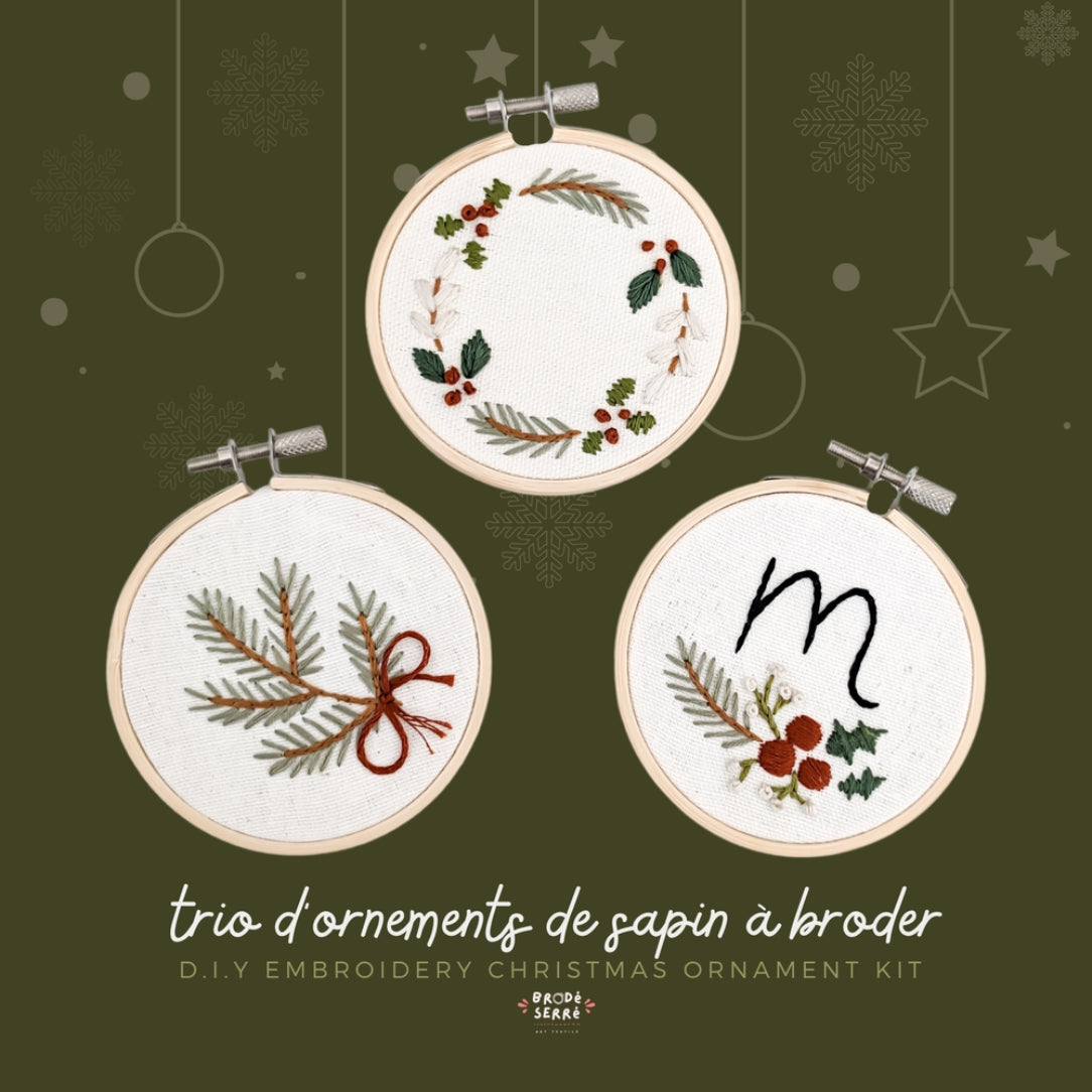 Kit Broderie Noël Pour Débutants – Scène De La Nativité – Cerceau 15 Cm, Tissu Pré-imprimé – Cadeau Créatif Femmes, Filles