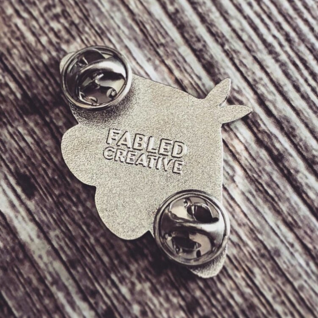 Papillon lune - épinglette - Boutique Articho