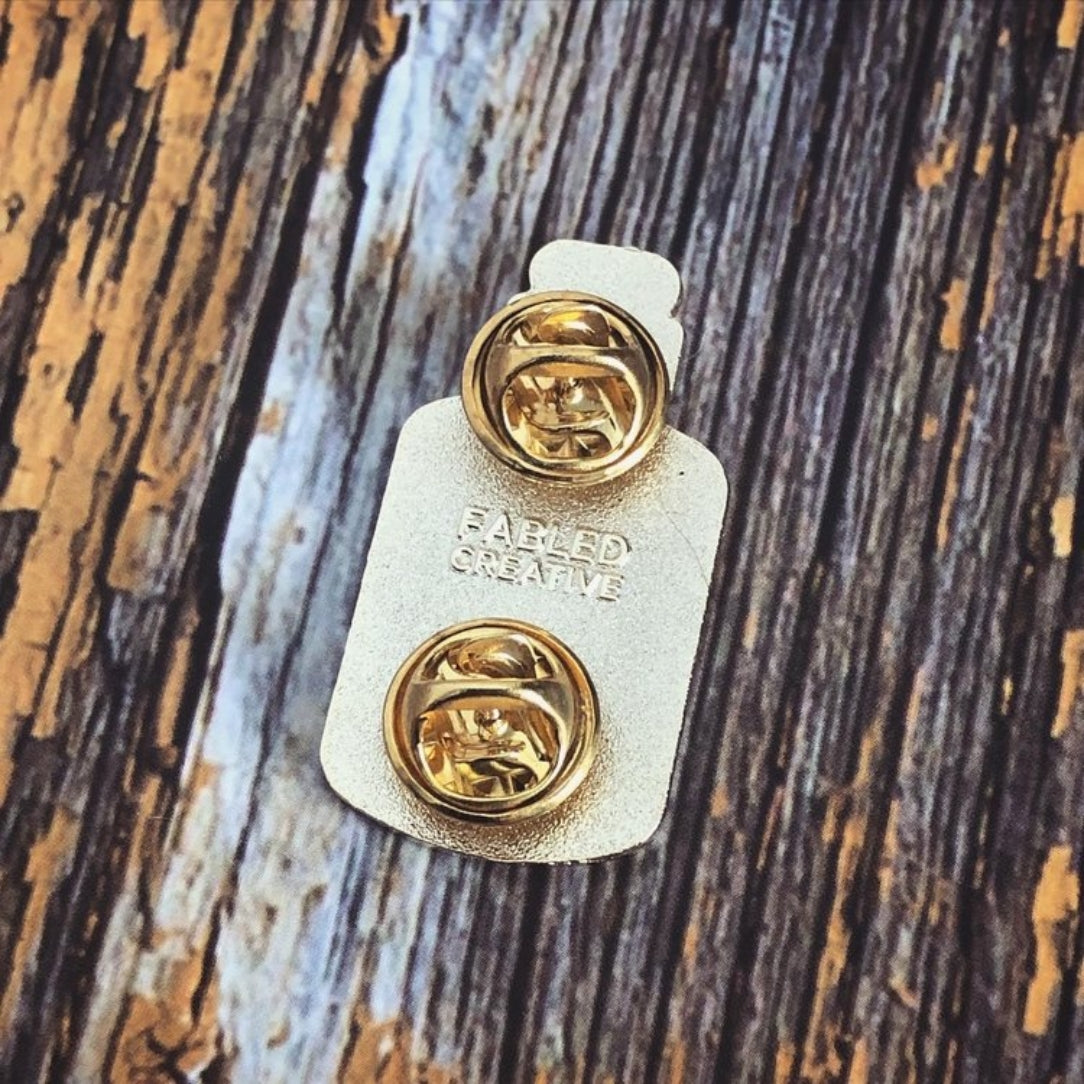 Éclair dans une bouteille - épinglette - Boutique Articho