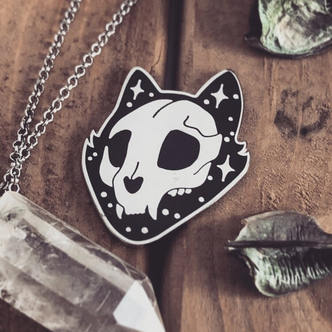 Chat spatial - épinglette - Boutique Articho