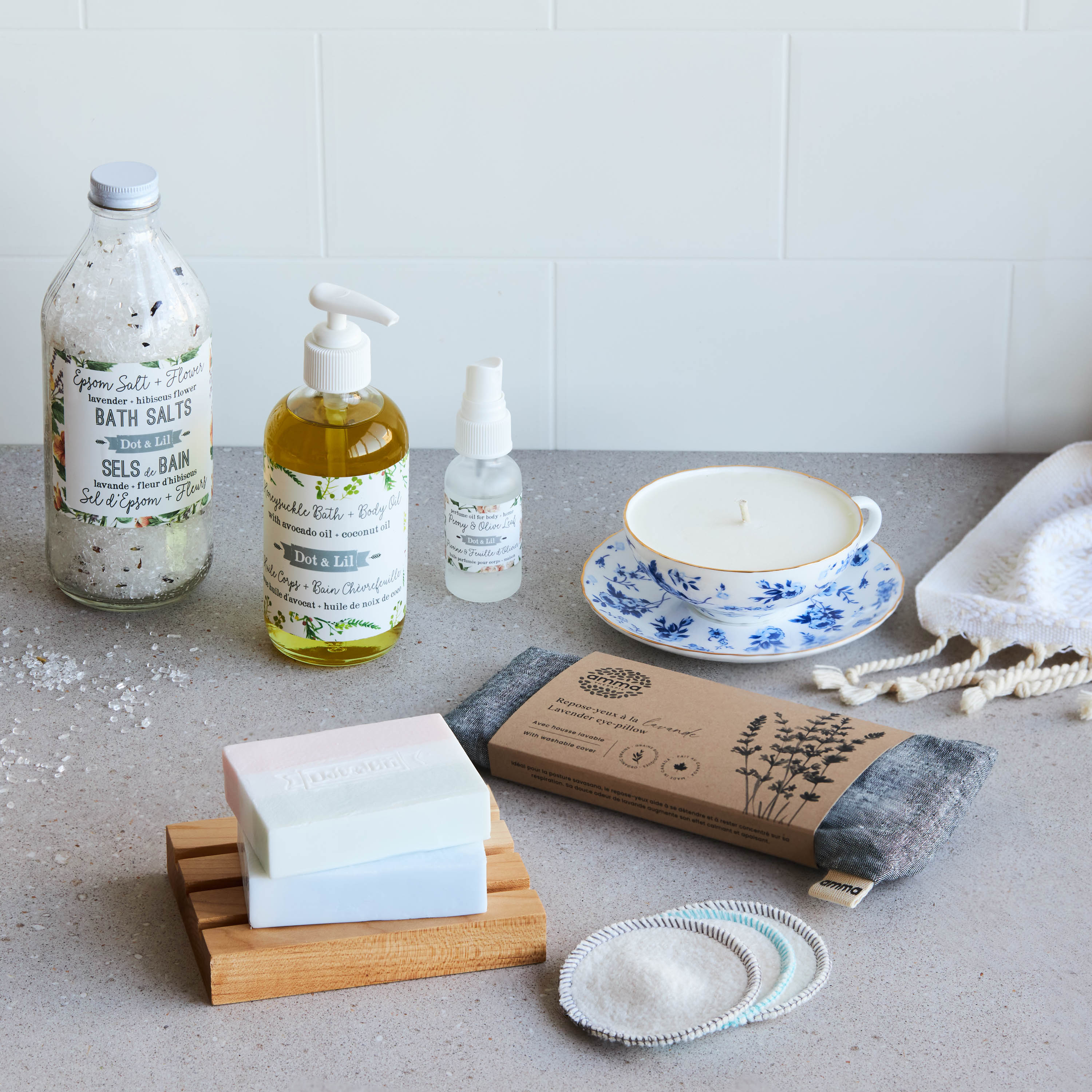 Savon classique - Fleurs de mimosa & nectarine - Boutique Articho