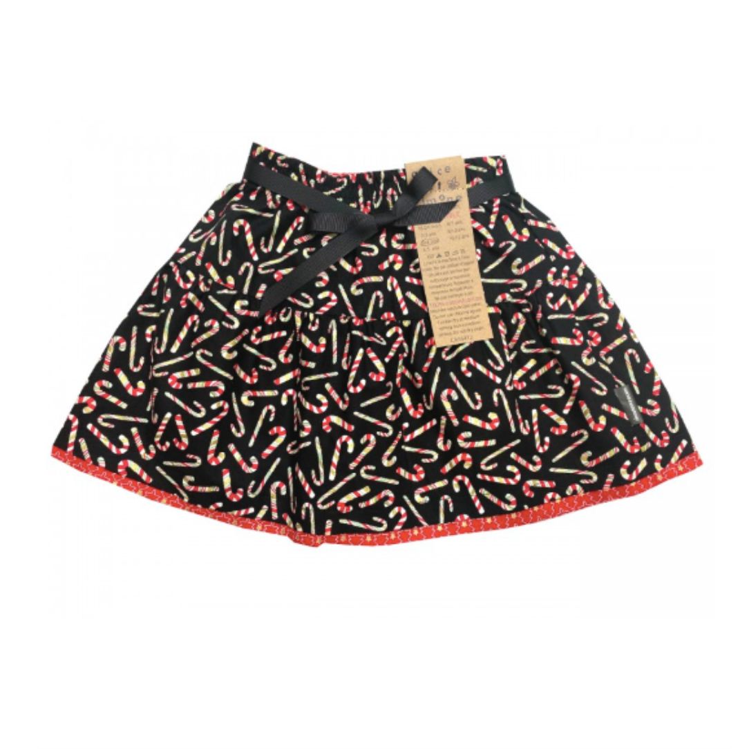 Jupe réversible - Canne de Noël - Boutique Articho