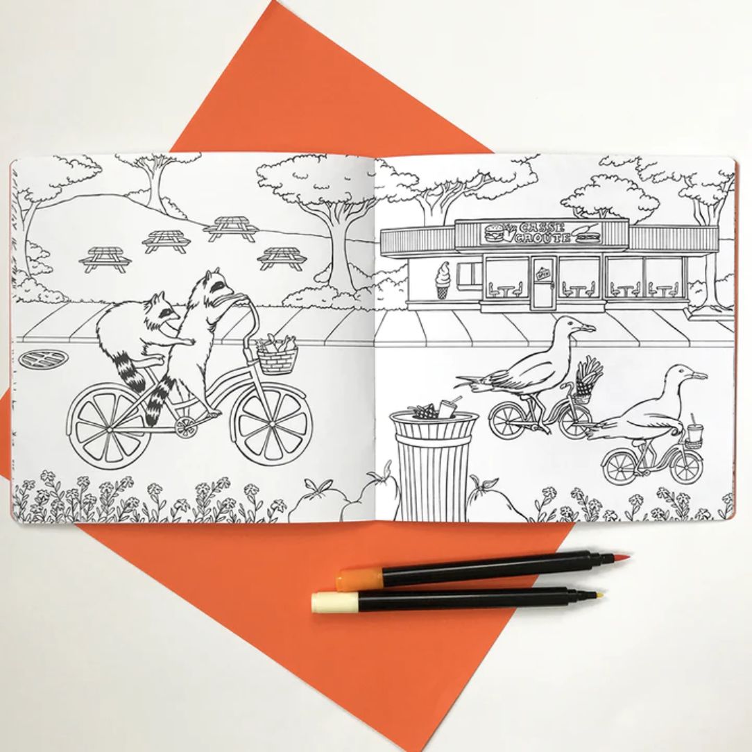Forêt - Cahier à colorier - Boutique Articho