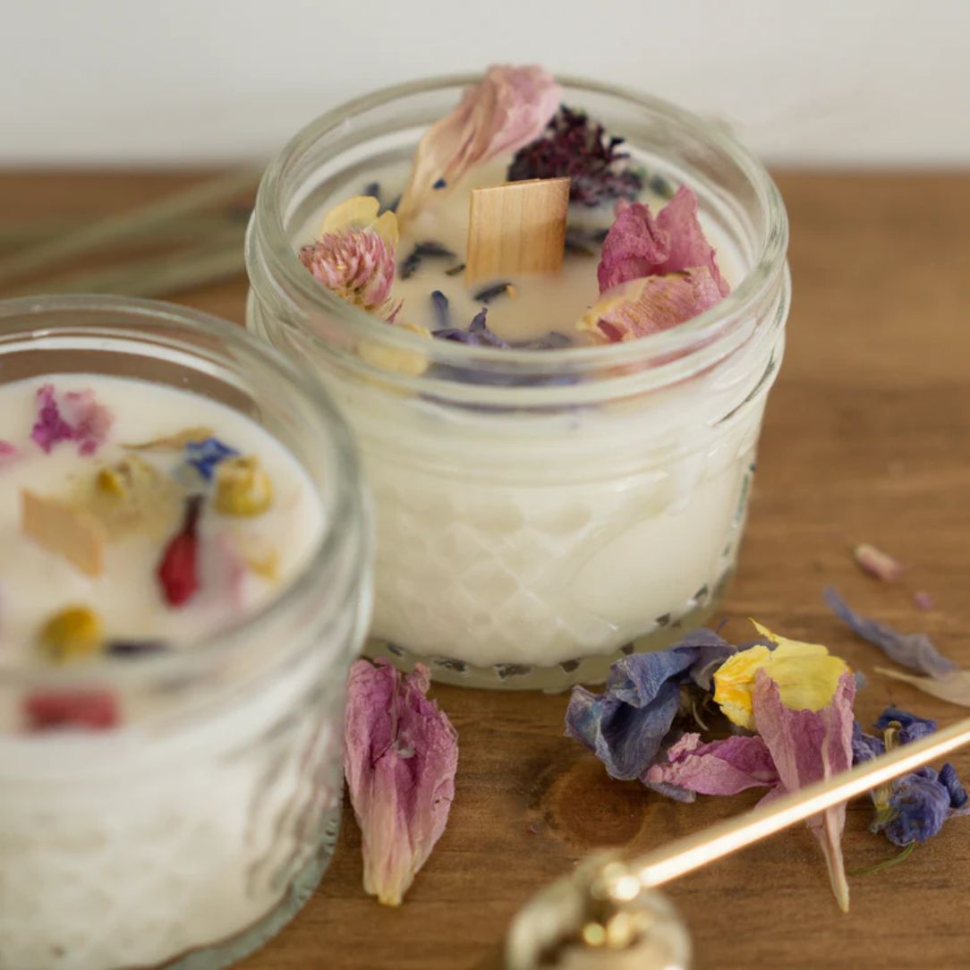 Ensemble de fabrication de bougies florales - Boutique Articho