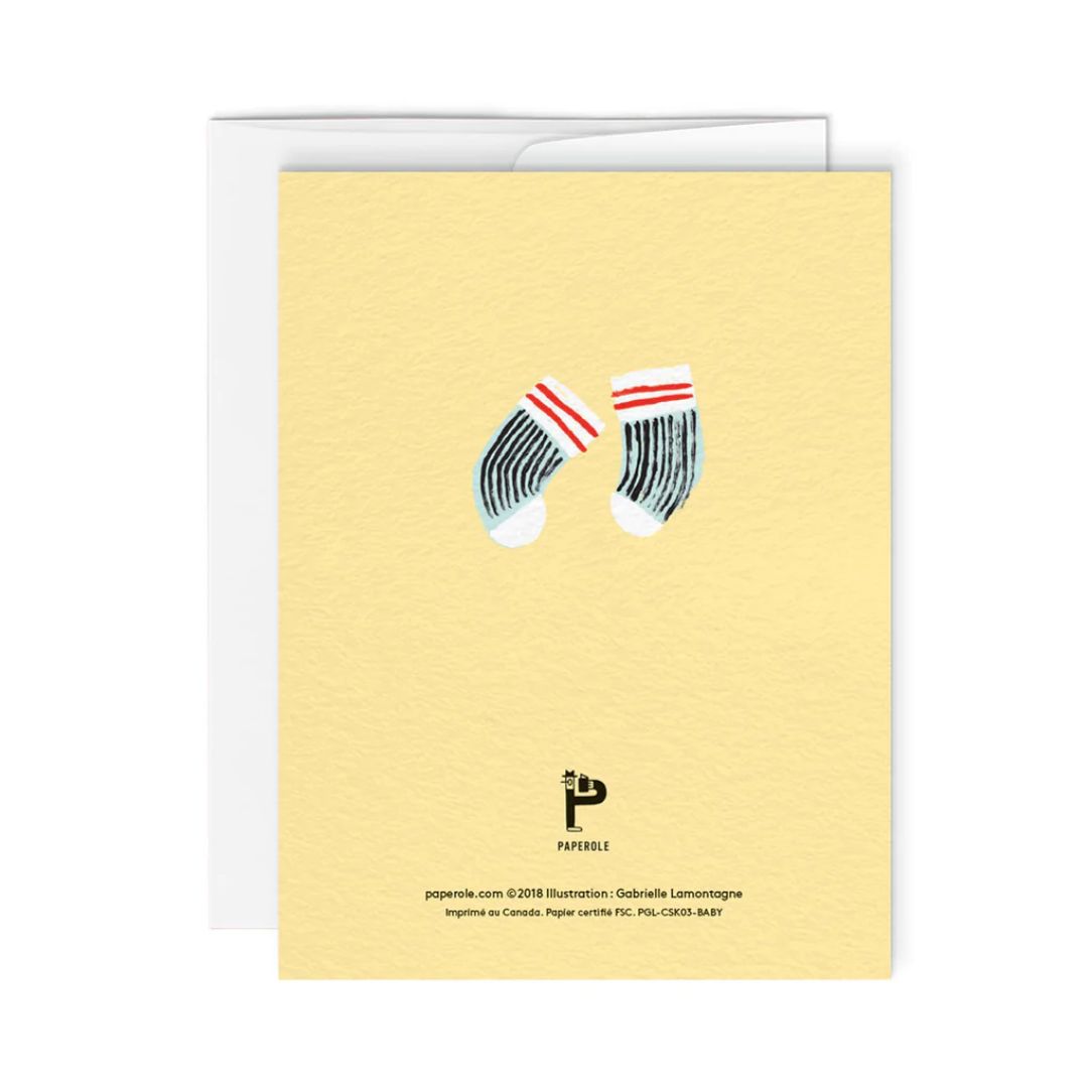 Bébé - carte de souhaits - Boutique Articho