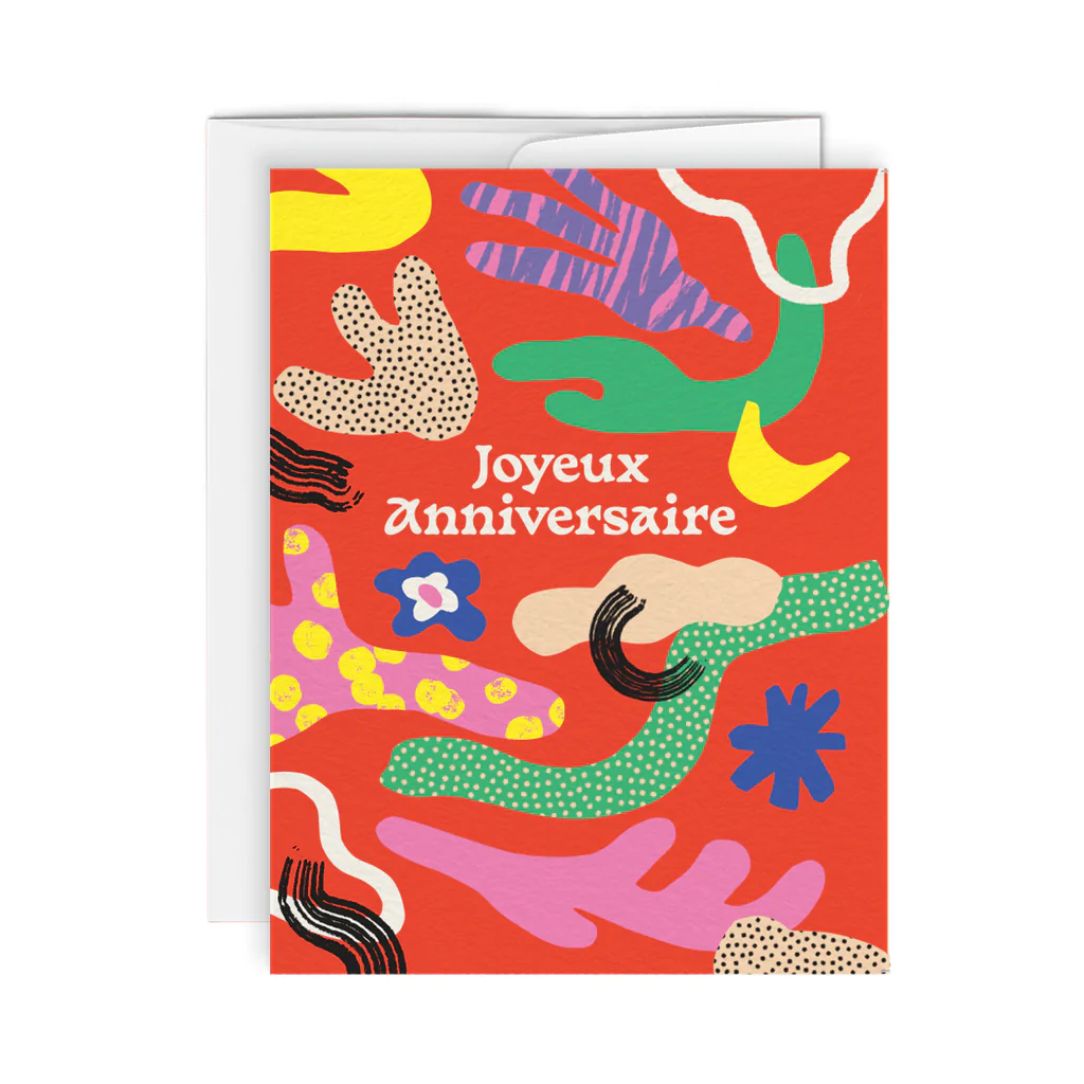 Joyeux anniversaire - carte de souhaits - Boutique Articho