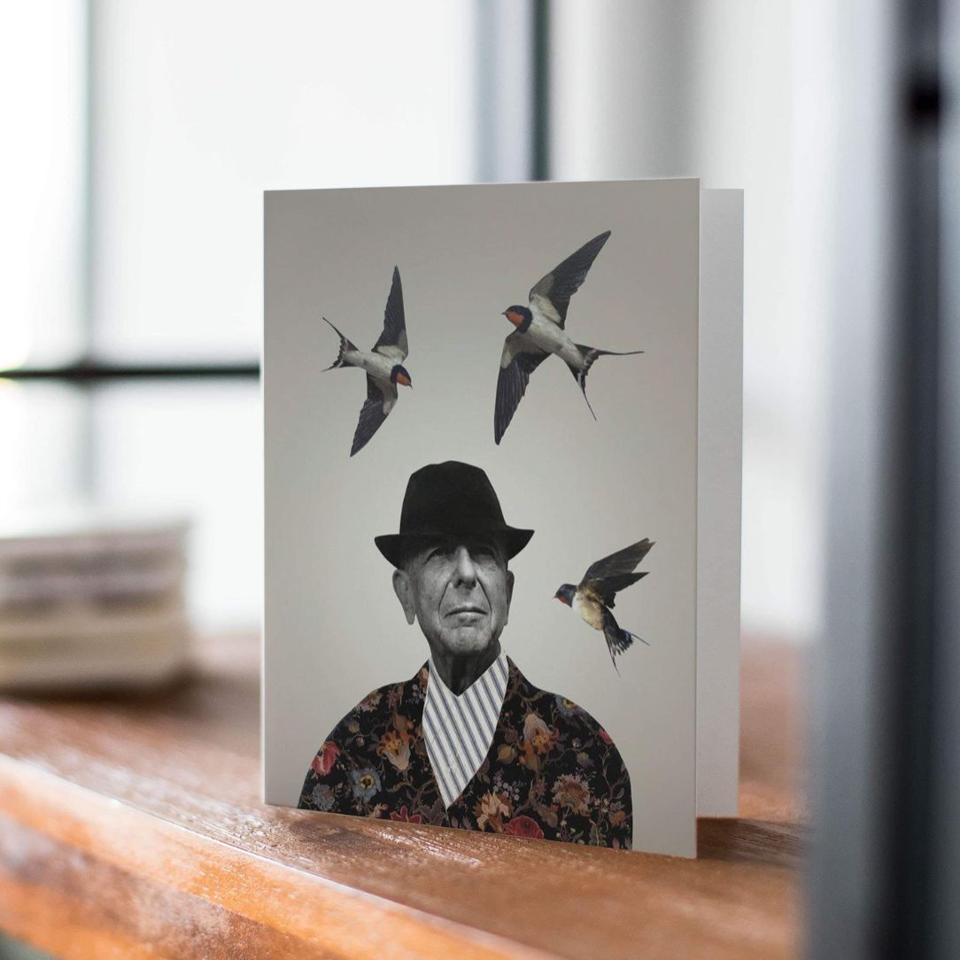 Carte de souhaits - Leonard Cohen - Boutique Articho