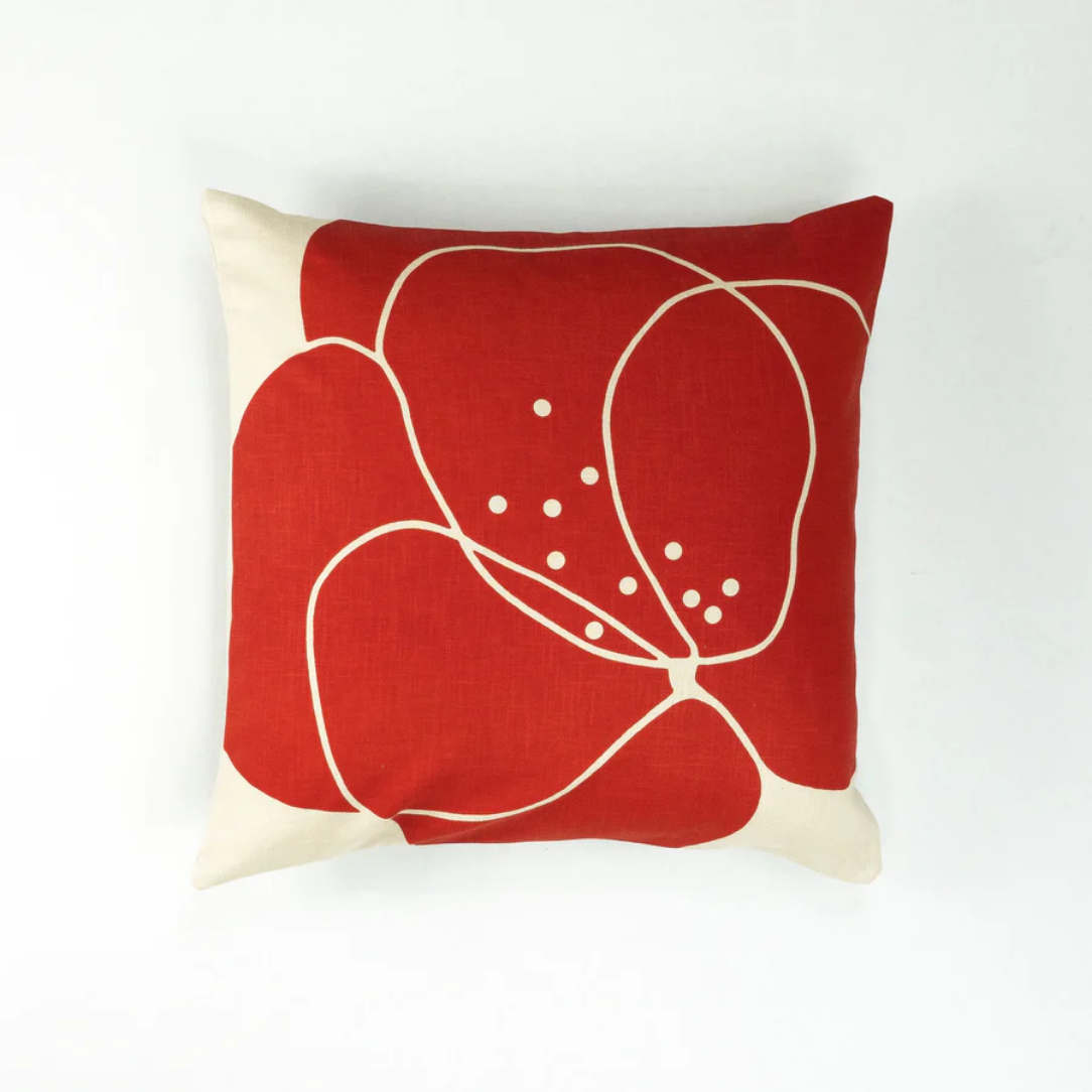 MOTIF - Coussin Coquelicot - Boutique Articho