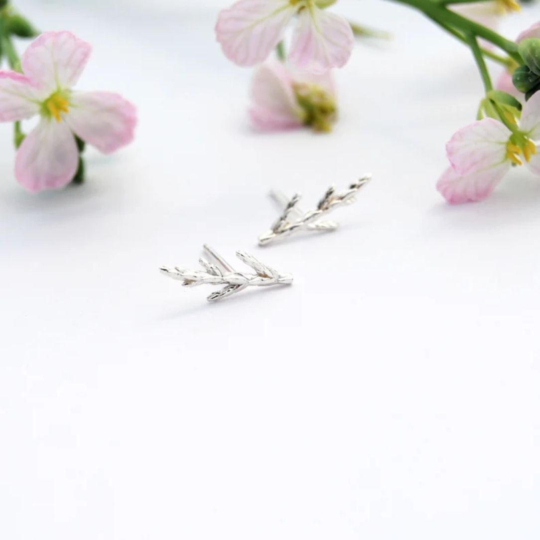 Branches de Génévrier - Boucles d'oreilles - Boutique Articho