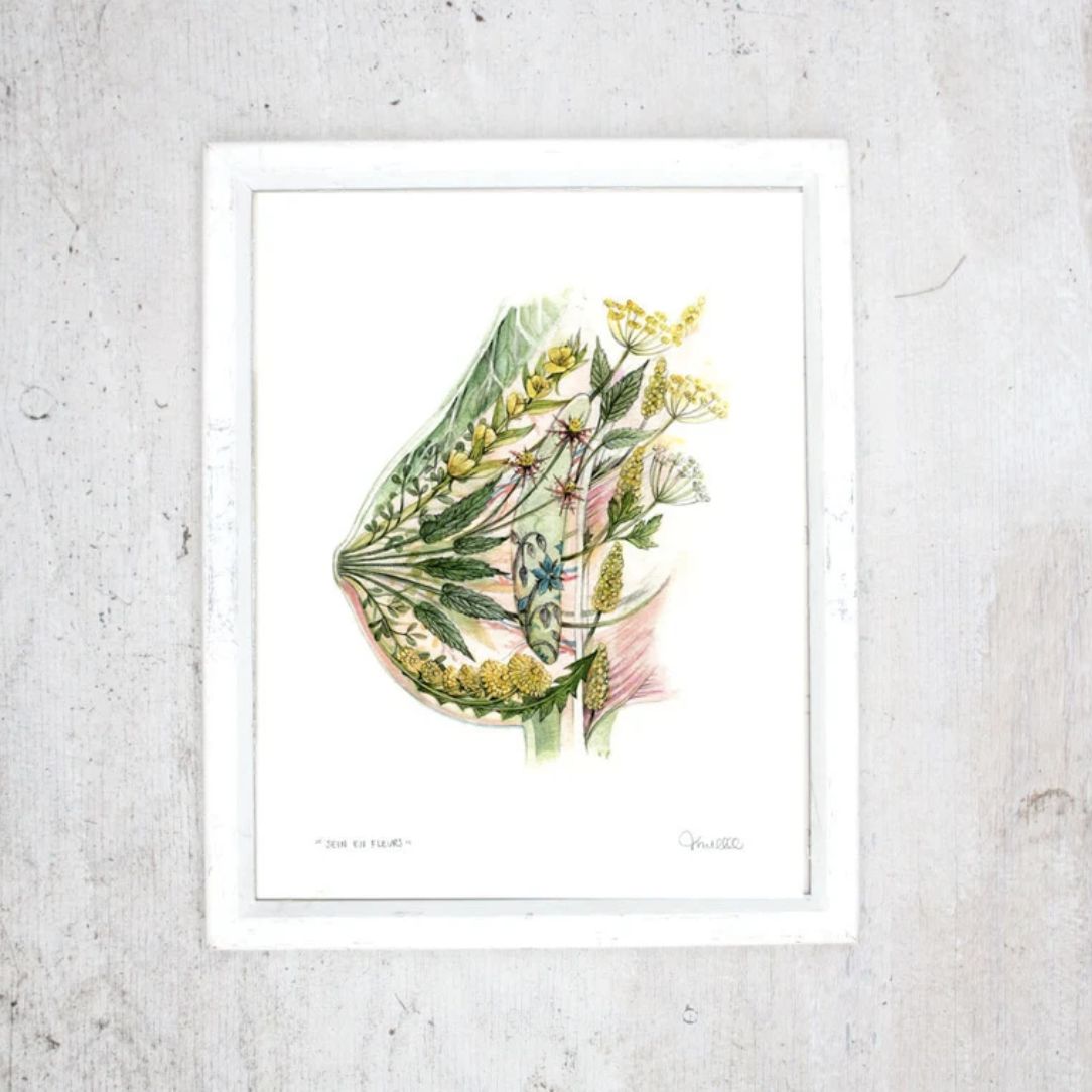 Mathilde cinq-Mars Affiches Sein Fleuri - Boutique Articho