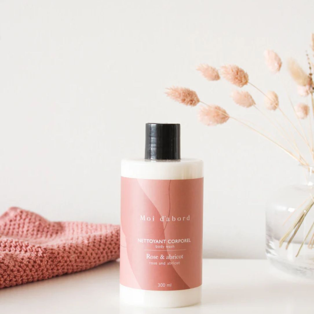 Savon nettoyant corporel - Rose & Abricot - Boutique Articho