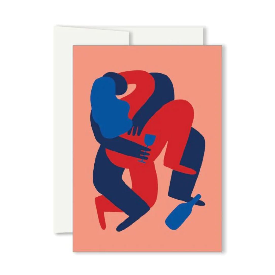 Amour et alcool - carte de souhaits - Boutique Articho