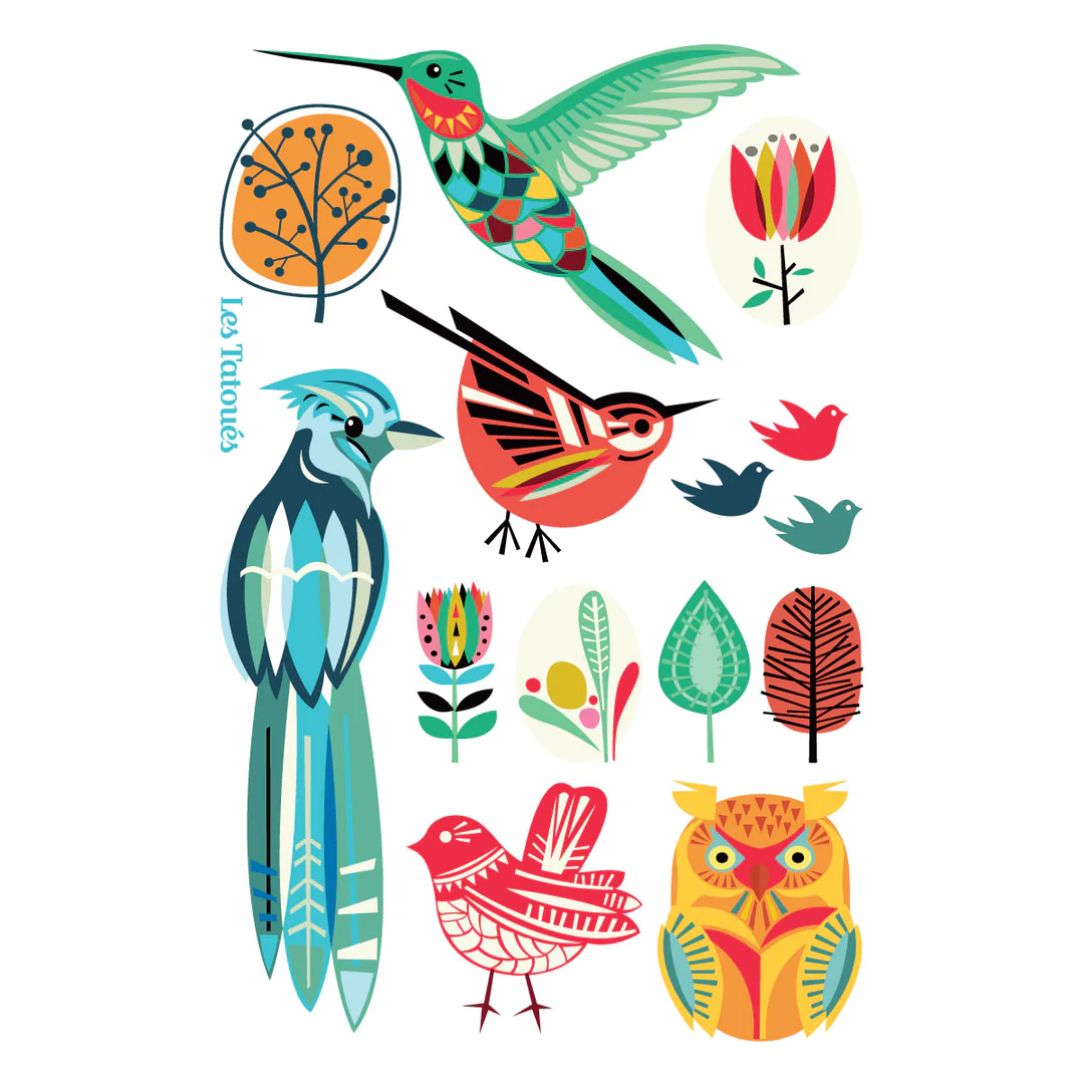 Les tatoués - Les oiseaux - Boutique Articho