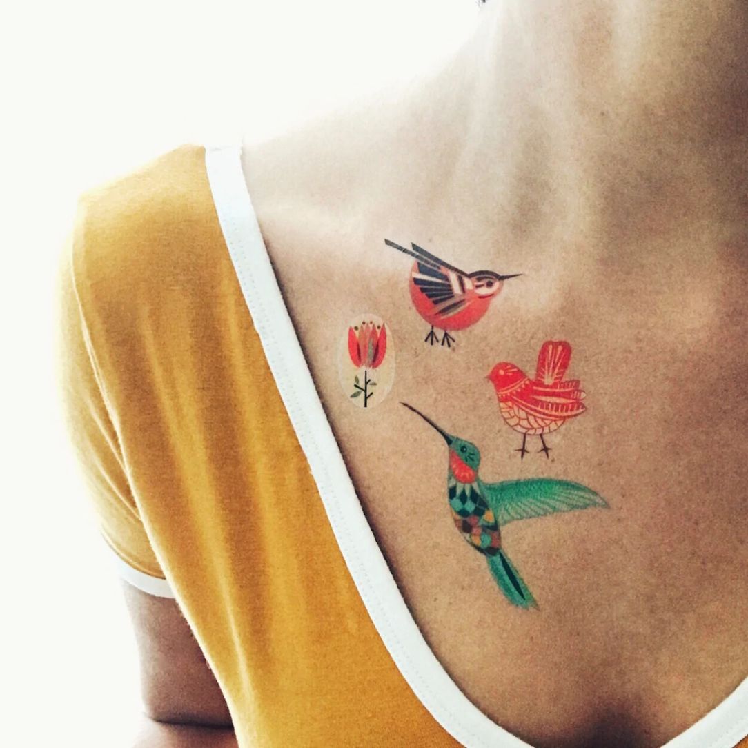 Les tatoués - Les oiseaux - Boutique Articho