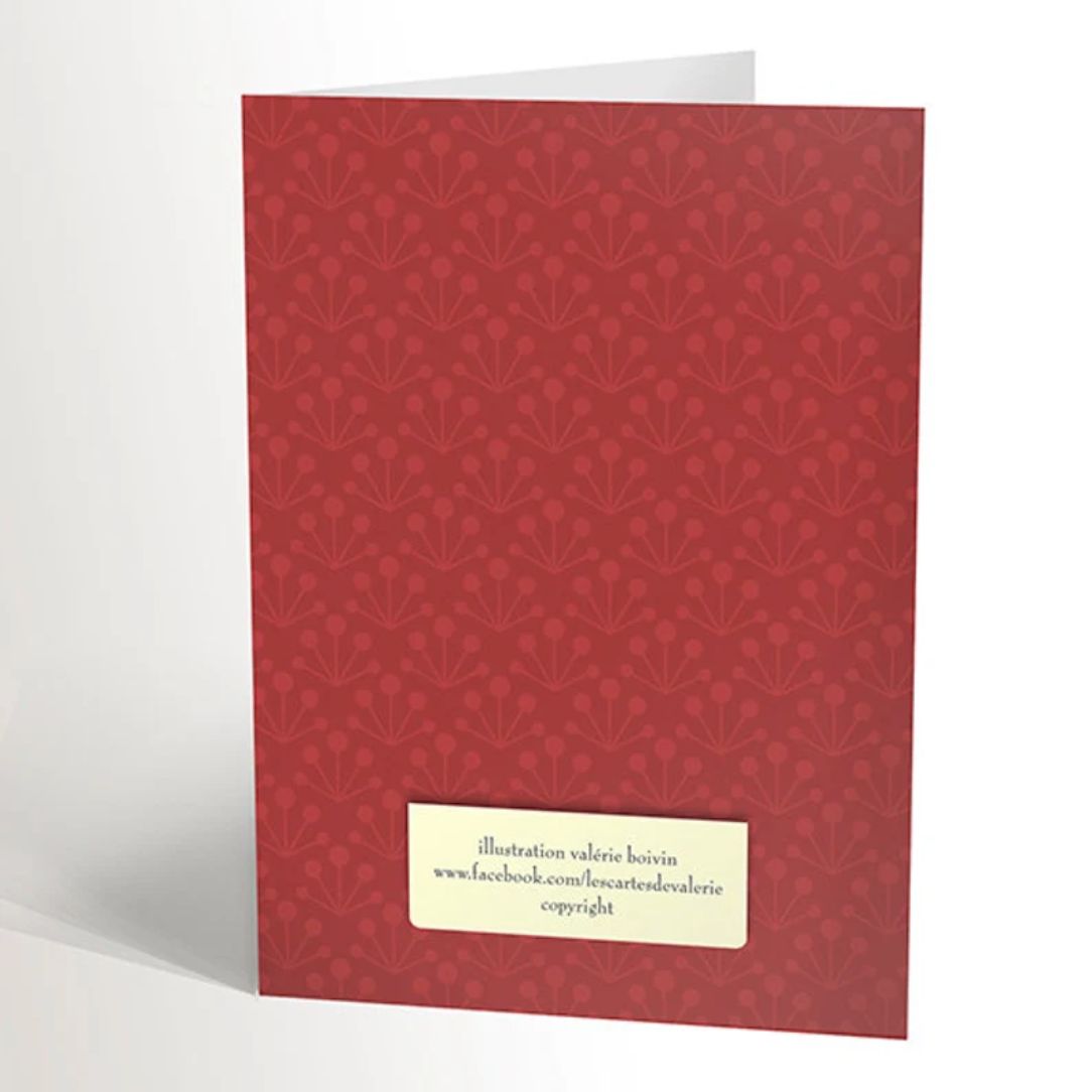 Carte - Ours de fête - Boutique Articho