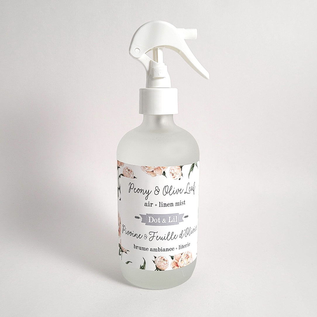 Brume d'ambiance - Pivoine & fleur d'olivier - Boutique Articho