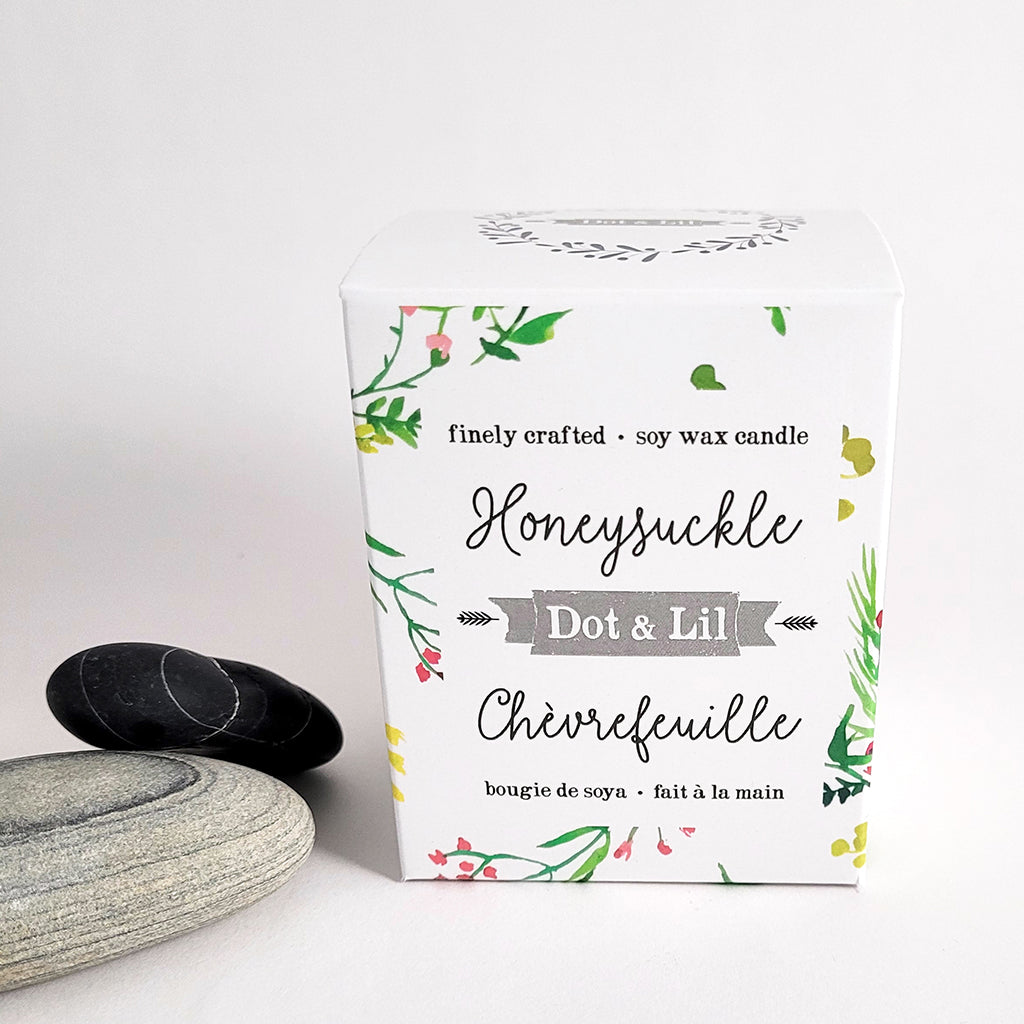 Bougie de soya - Chèvrefeuille - Boutique Articho