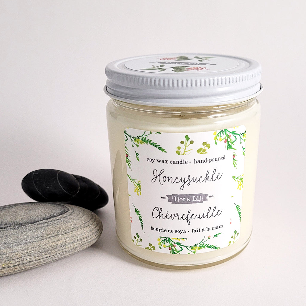 Bougie de soya - Chèvrefeuille - Boutique Articho