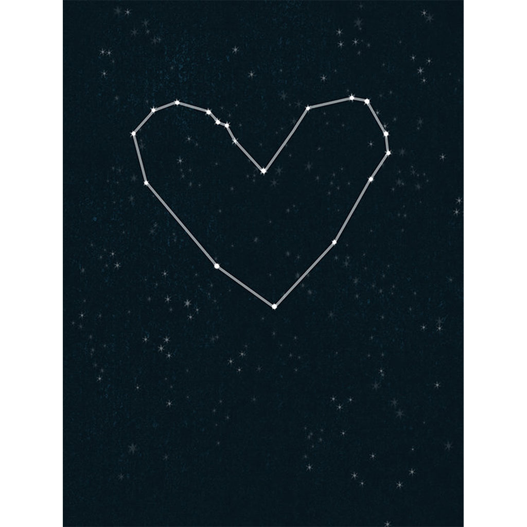 Carte - Constellation coeur - Boutique Articho