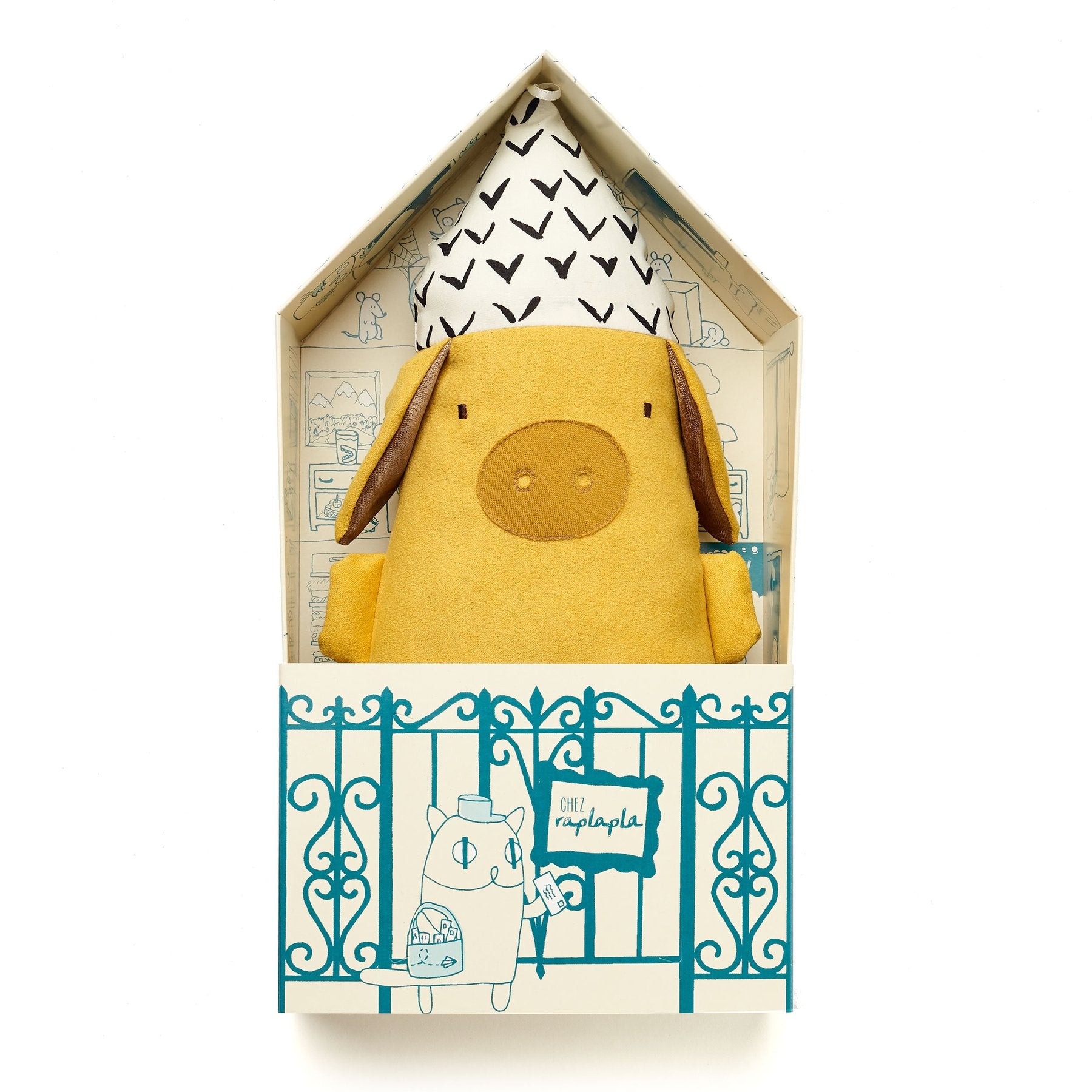 Peluche - Yali le cochon - Boutique Articho