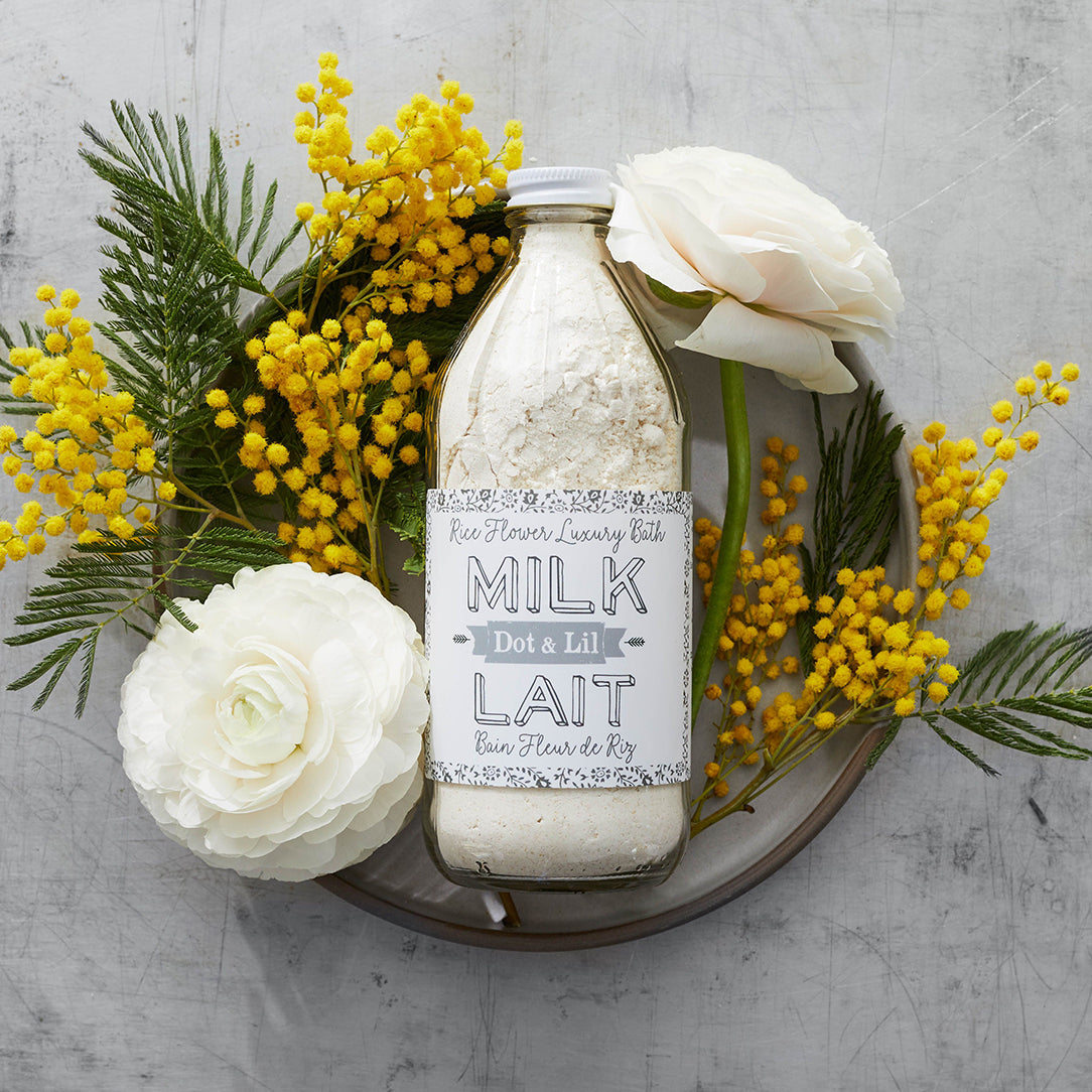 Lait de bain aux fleurs - Bouteille - Boutique Articho