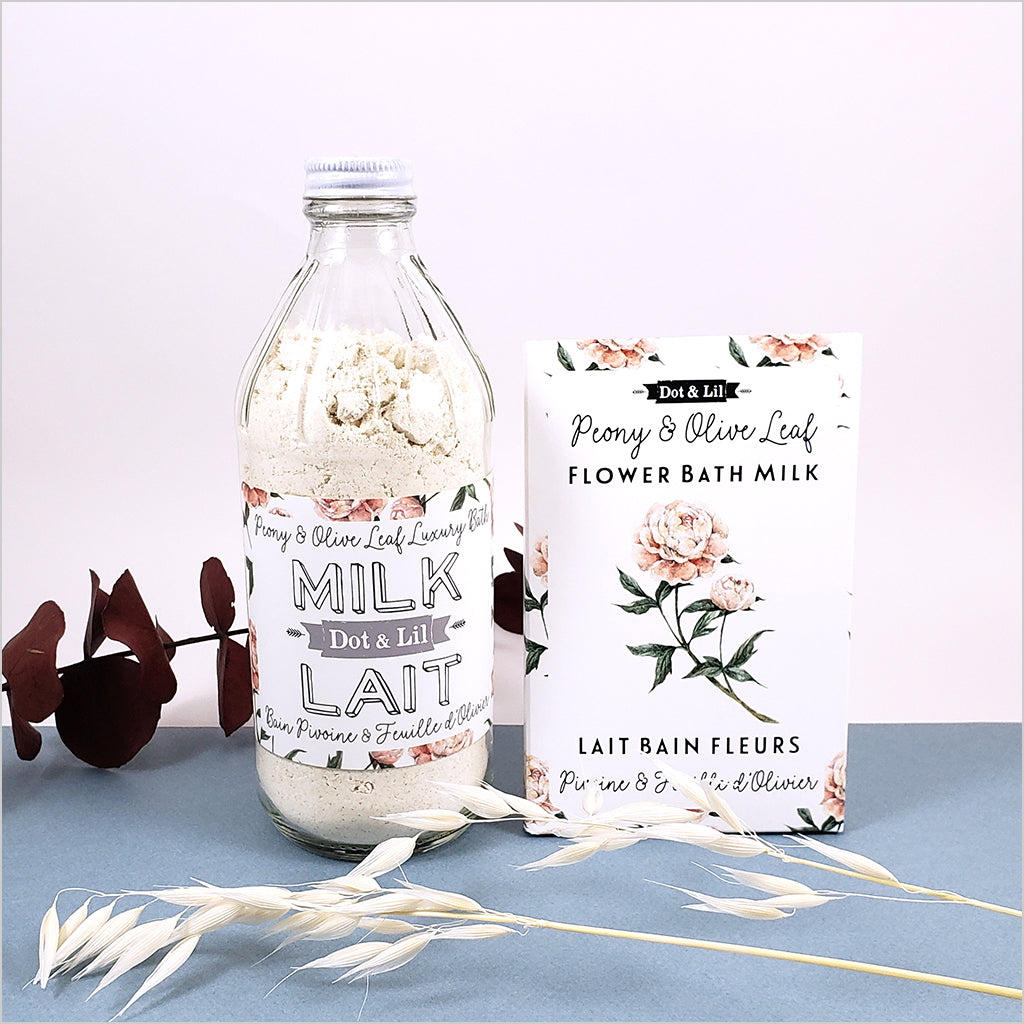 Lait de bain aux fleurs - Bouteille - Boutique Articho