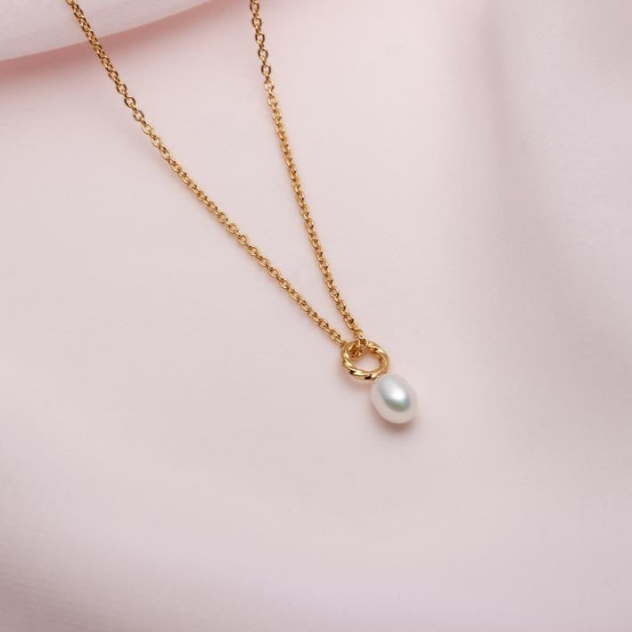 Pendentif perle et mini torsade - Boutique Articho