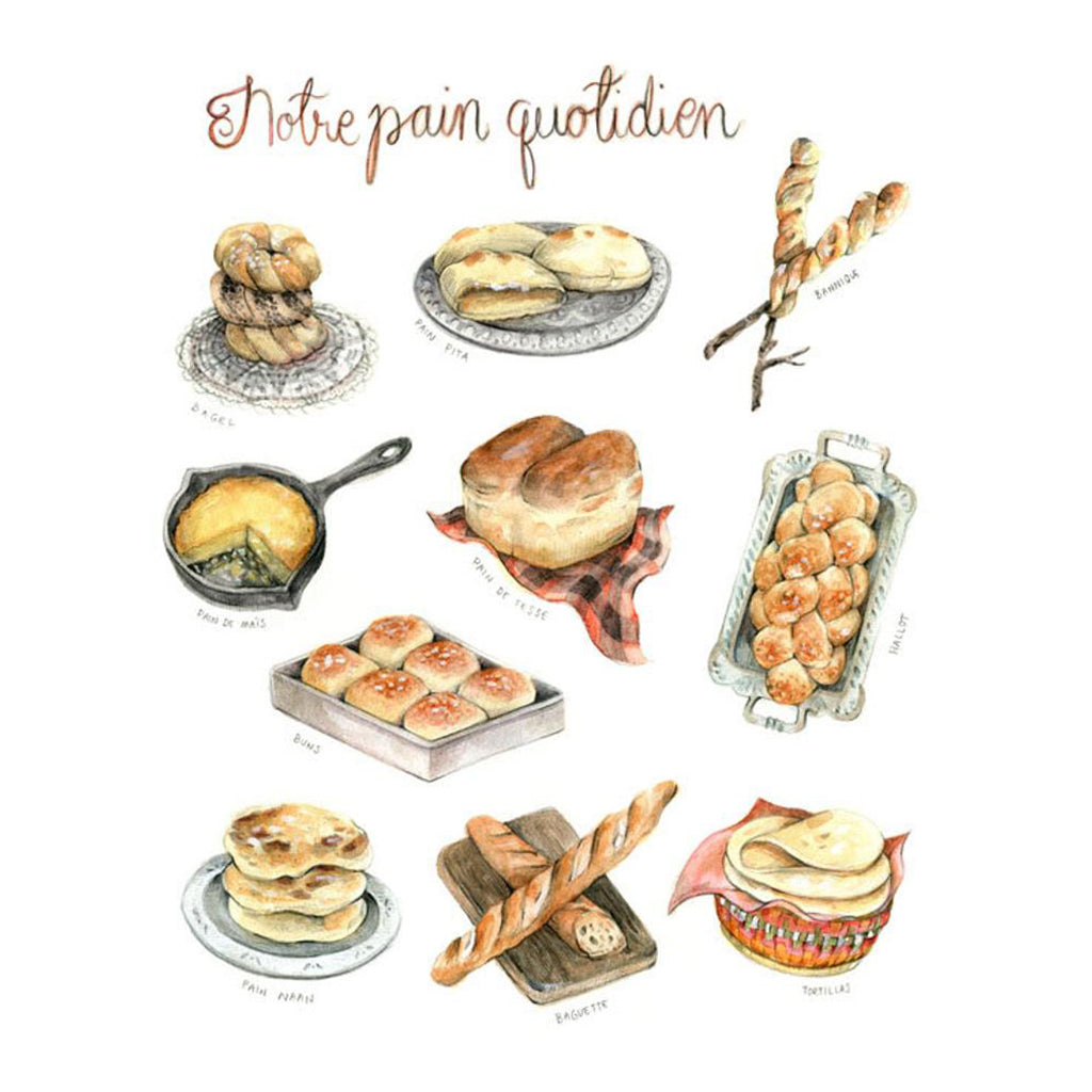 Affiche - Notre pain quotidien - Boutique Articho