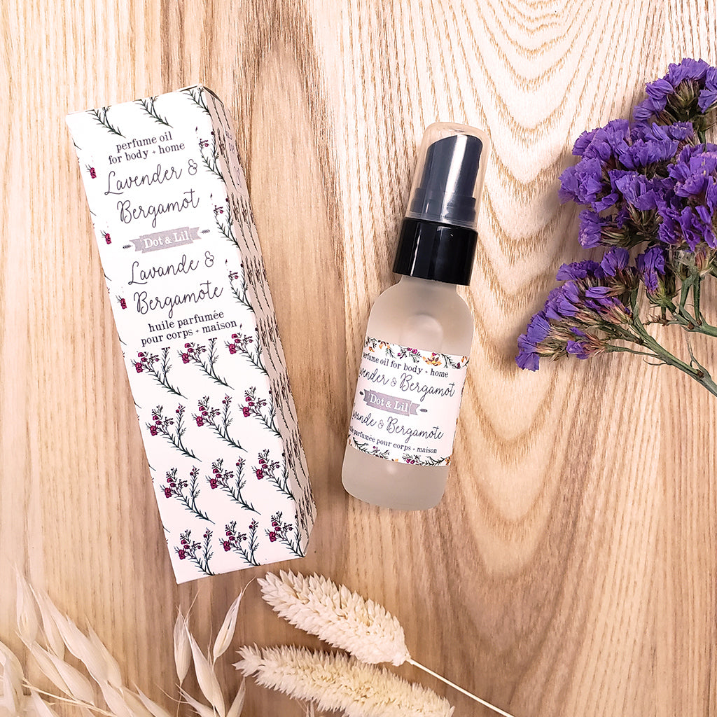 Huile parfumée corps + maison - Boutique Articho