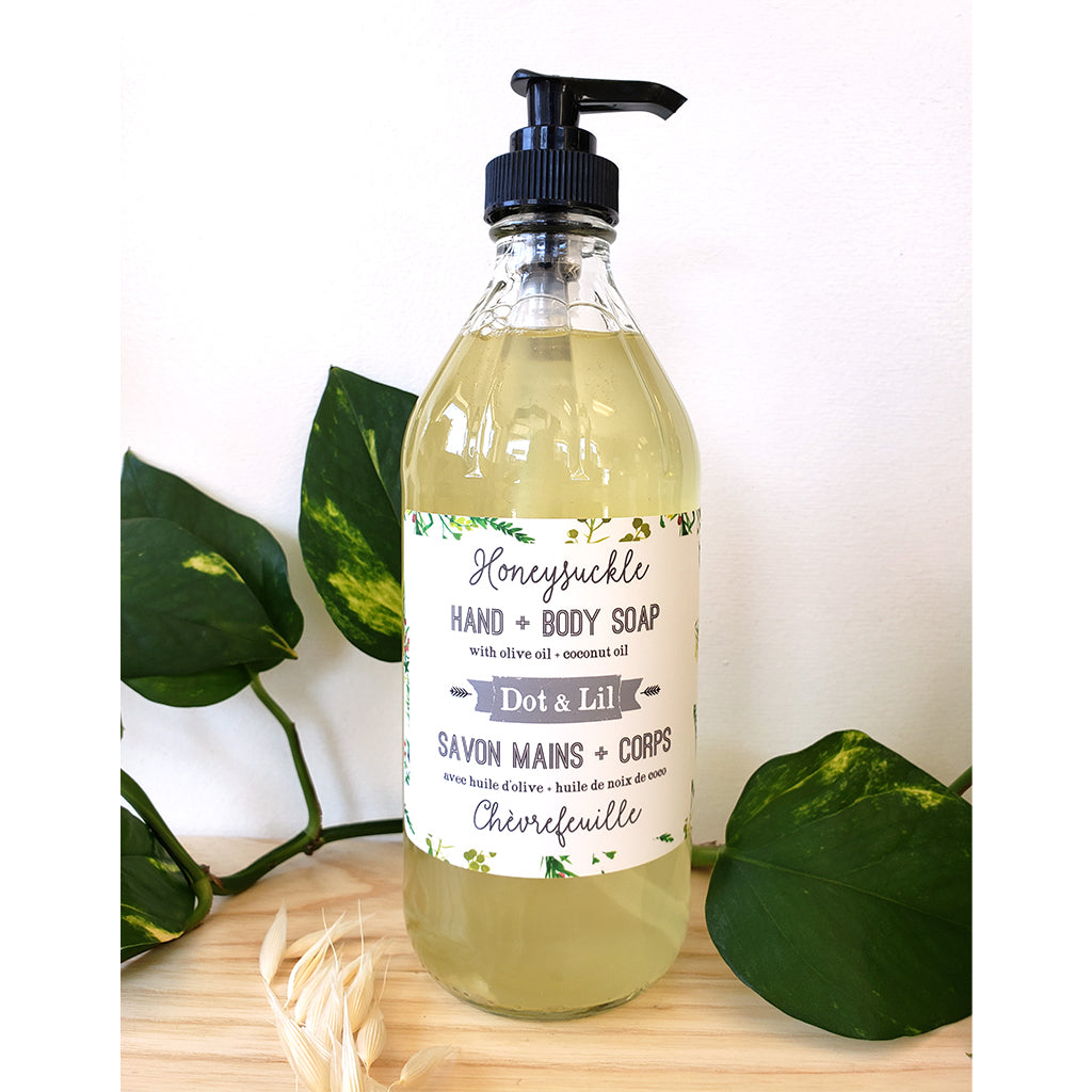 Savon main + corps - chèvrefeuille - Boutique Articho