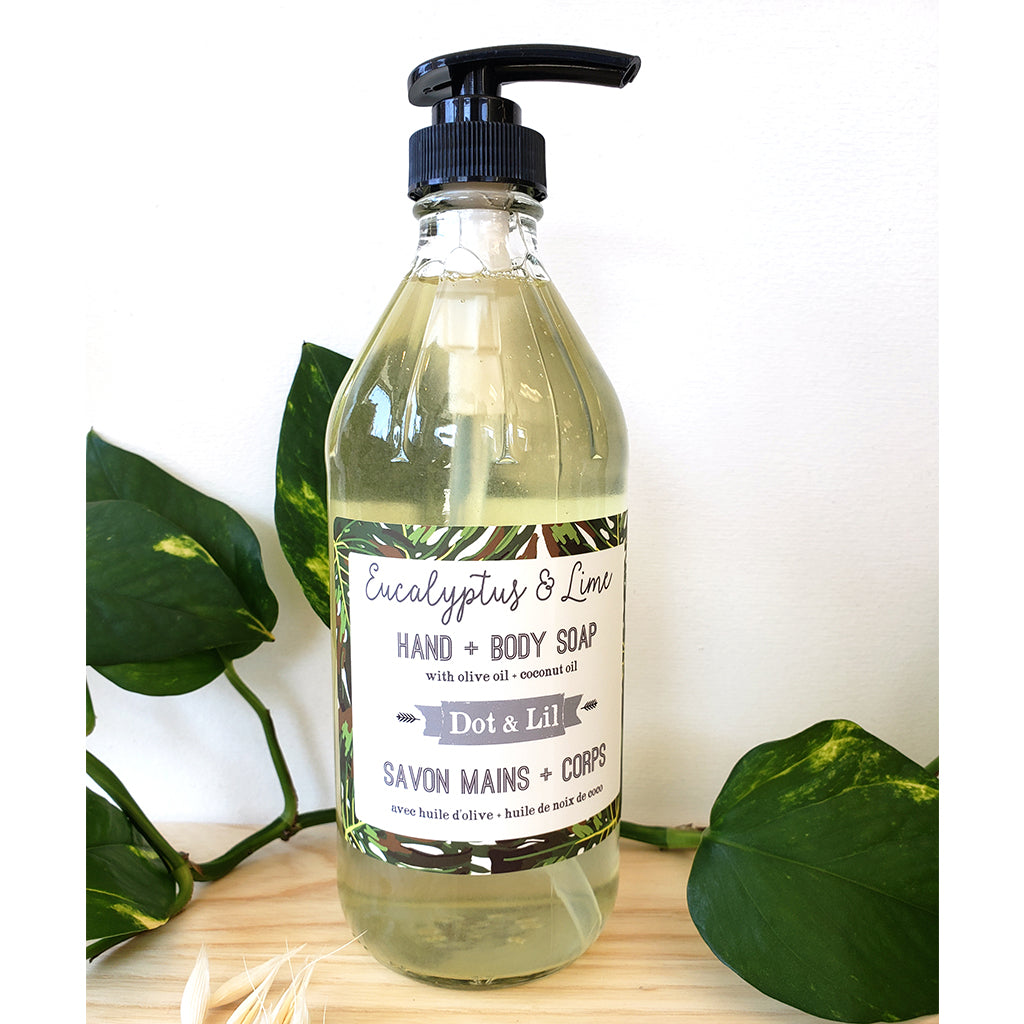 Savon main corps Eucalyptus et lime – Boutique Articho