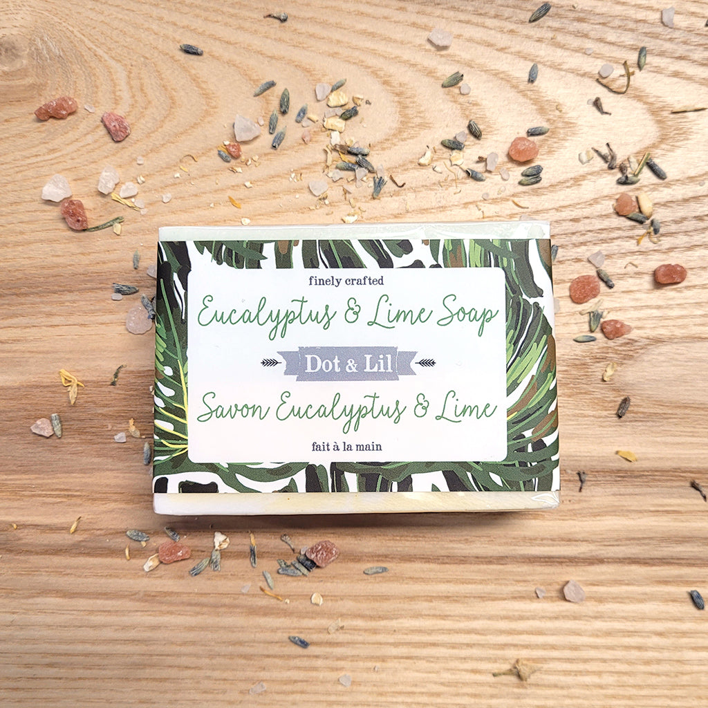 Savon classique - Eucalyptus & lime - Boutique Articho