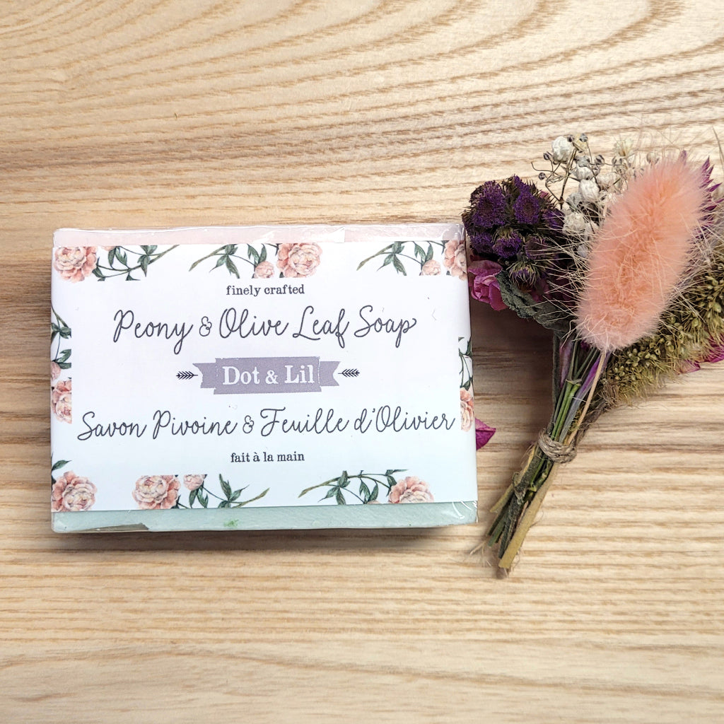 Savon classique - Pivoine & fleur d'olivier - Boutique Articho