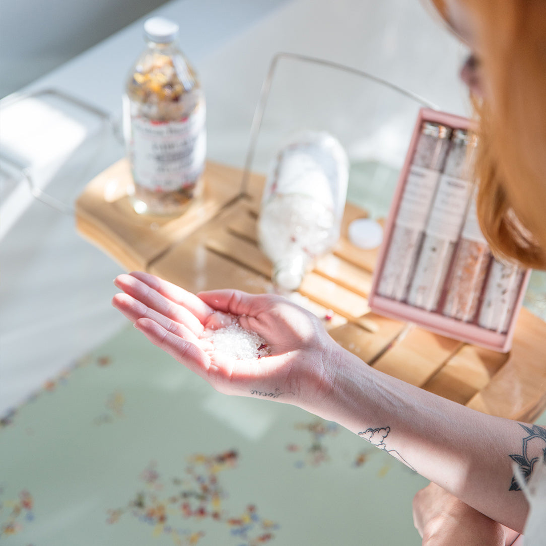 Sel de bain Lavande & Fleurs d'hibiscus - Boutique Articho