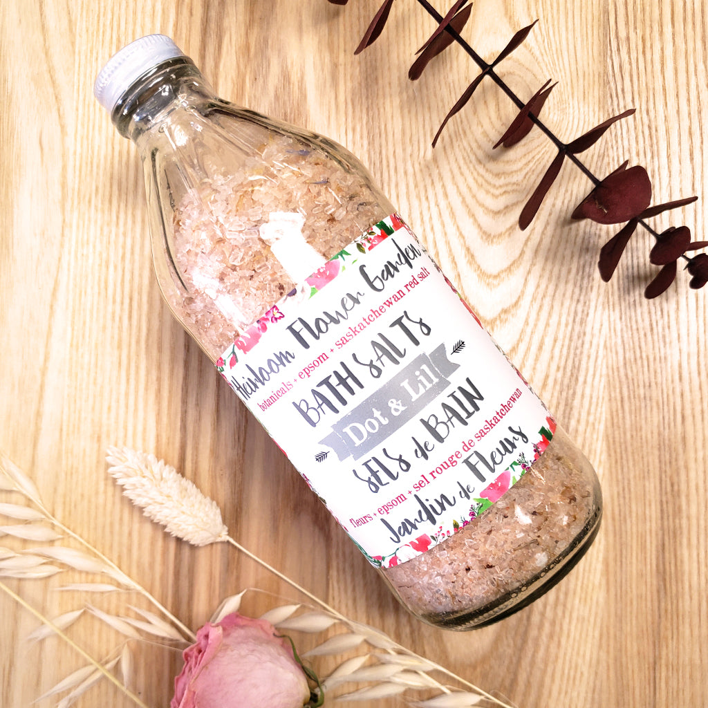 Sel de bain Jardin de fleurs - Boutique Articho