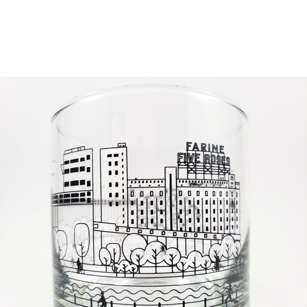 Duo de verres à whisky MONTRÉAL #1 - Boutique Articho