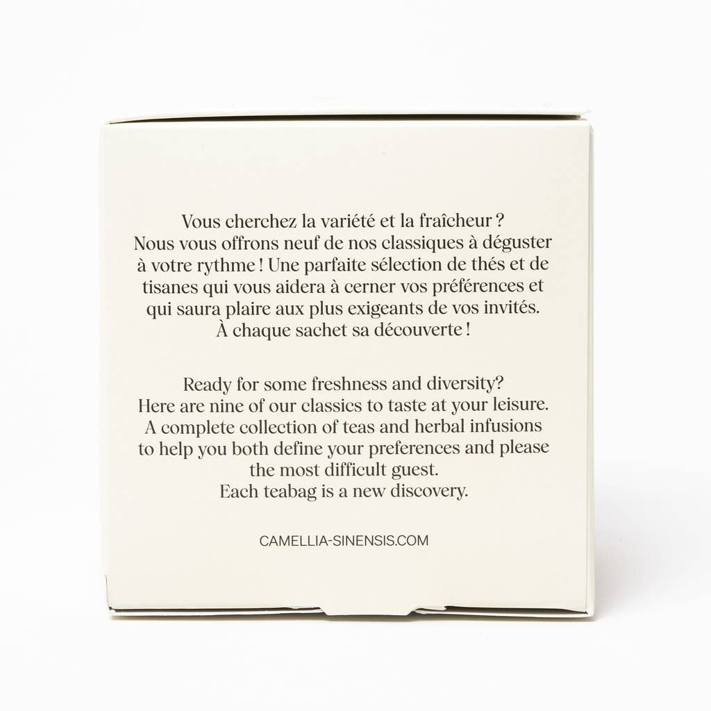 Exploration | Boîte de 9 sachets de thé différents