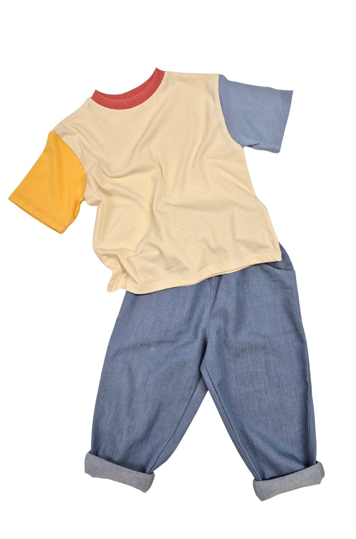 T-shirt surdimensionné | Multicolore