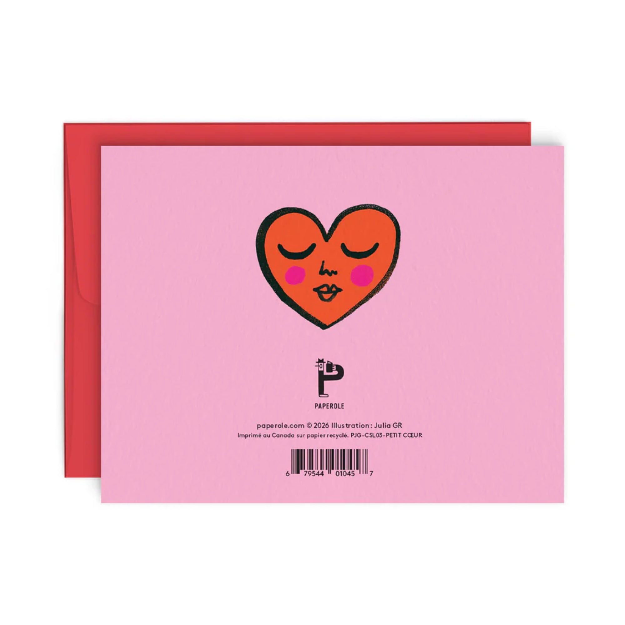 Petit coeur - carte de souhaits