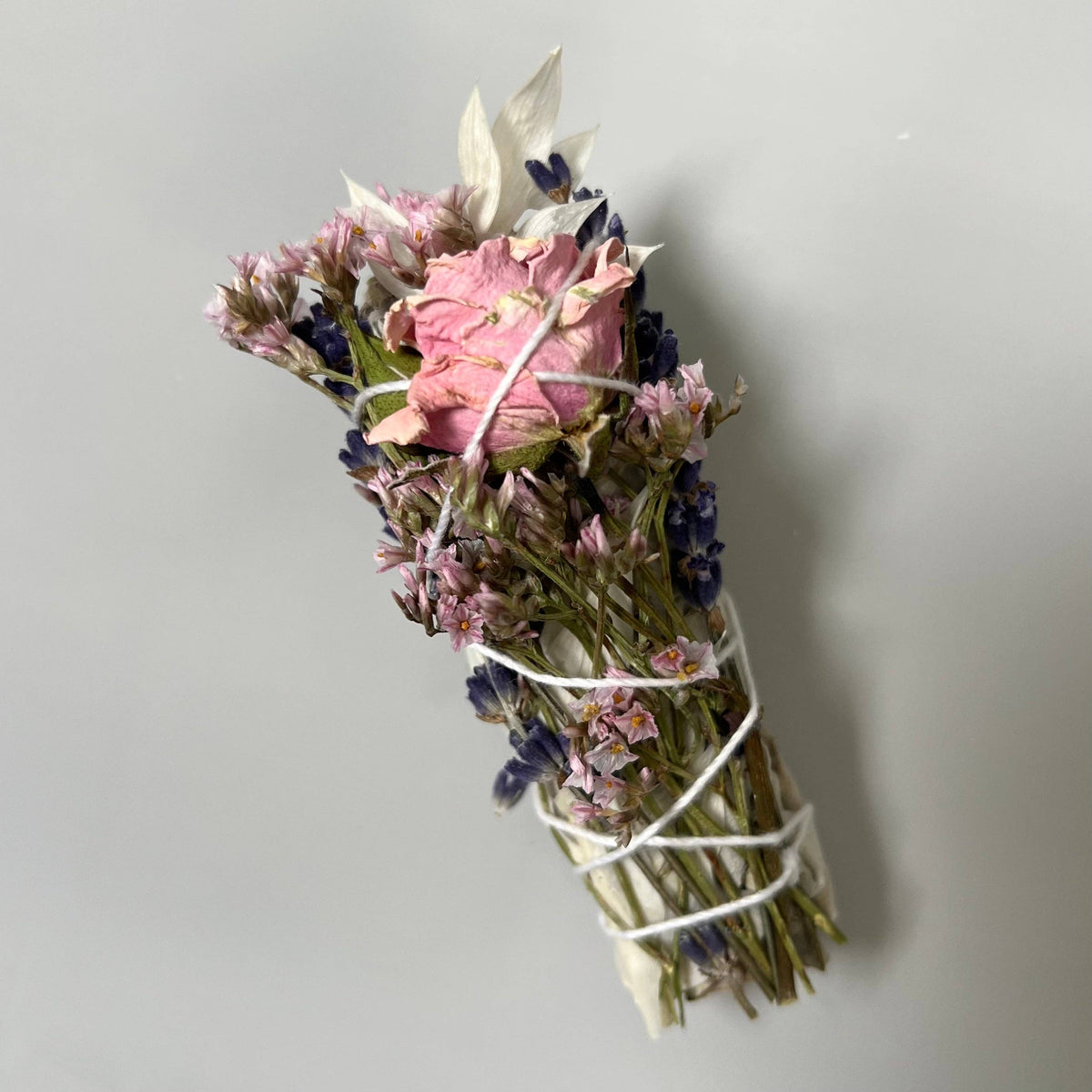 Bâton de sauge blanche | Rosette + statice