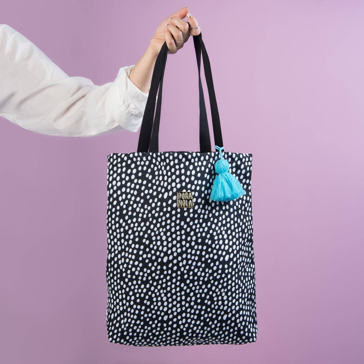Sac fourre-tout à pois