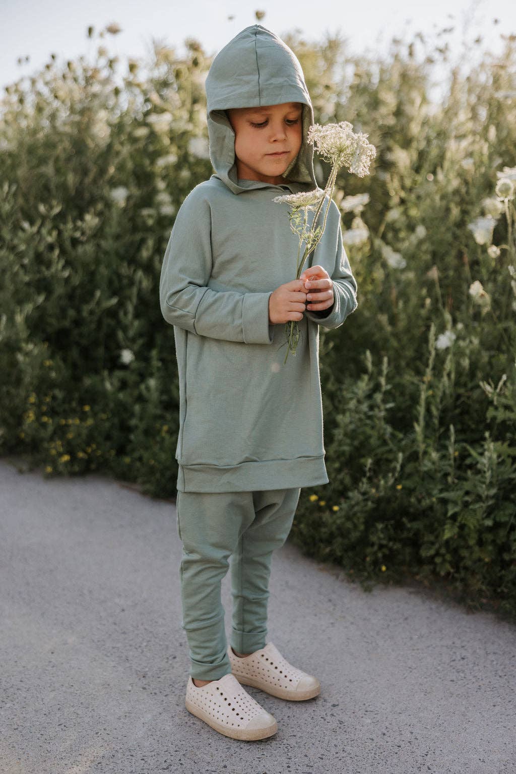 Pantalon évolutif | Vert sauge