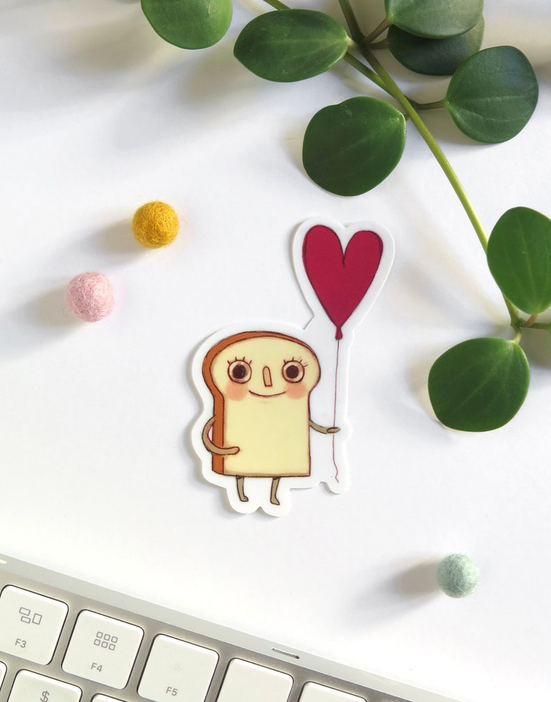Autocollant Toast